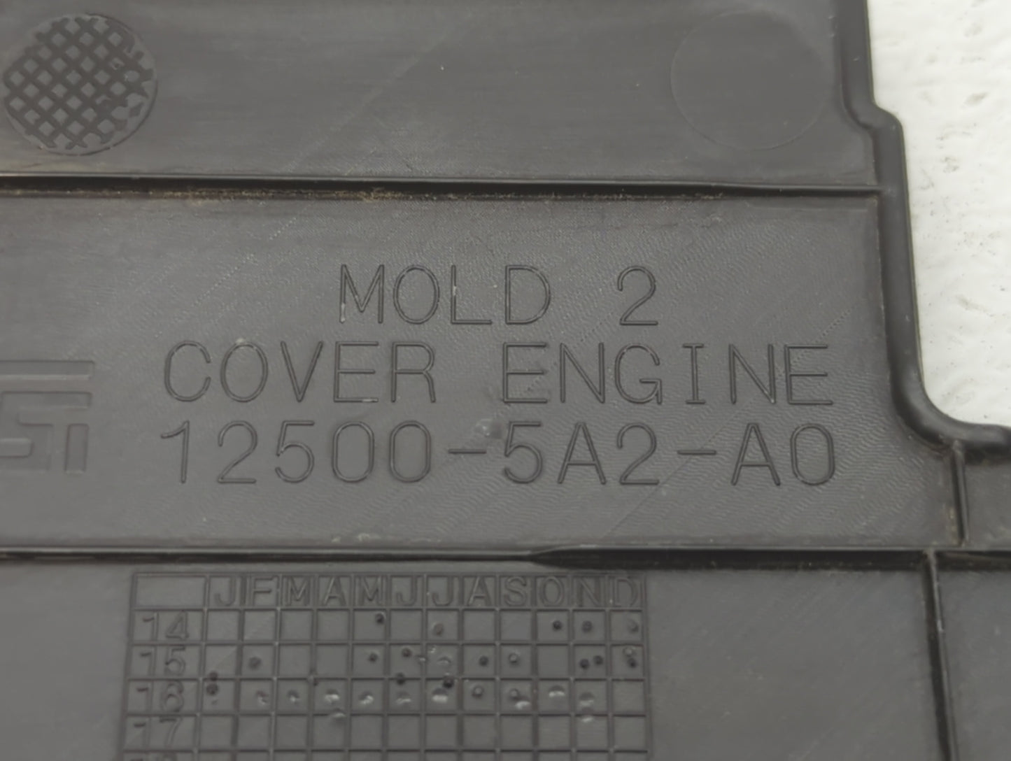 2017 Honda Accord Engine Cover - Oemusedautoparts1.com
