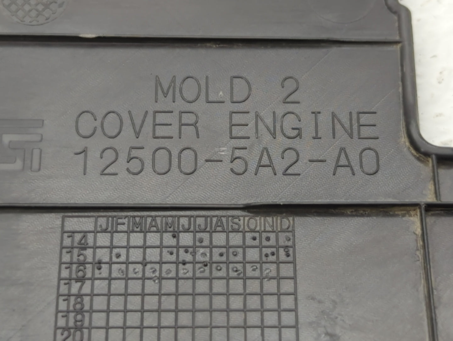 2017 Honda Accord Engine Cover - Oemusedautoparts1.com