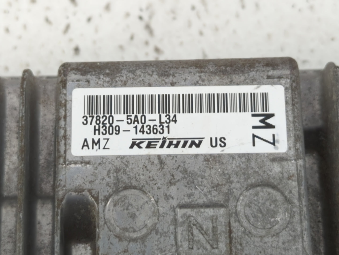 2016-2017 Honda Accord PCM Engine Control Computer ECU ECM PCU OEM P/N:37820-5A0-B25 37820-5A0-L34 Fits Fits 2016 2017 OEM U
