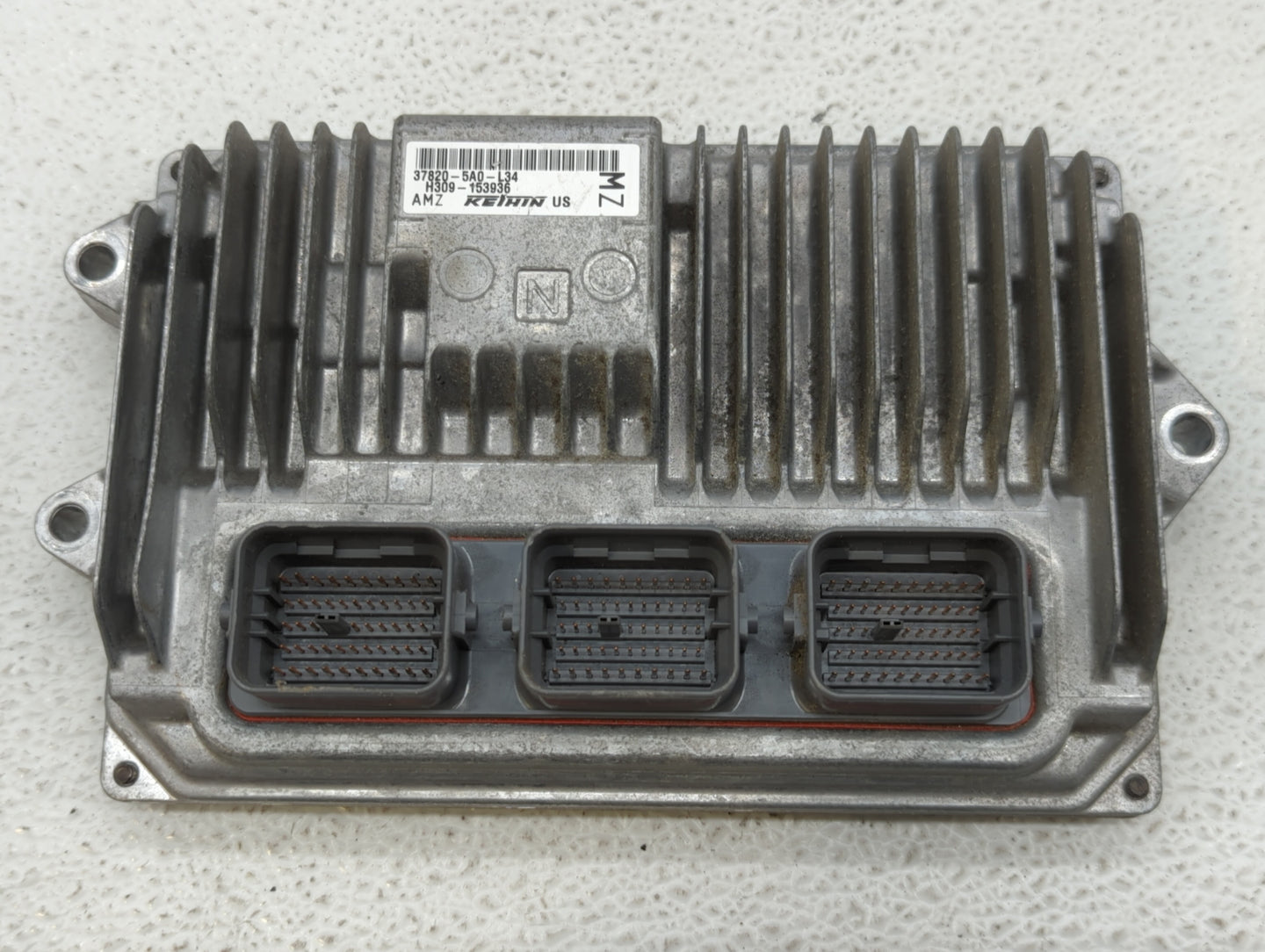 2016-2017 Honda Accord PCM Engine Control Computer ECU ECM PCU OEM P/N:37820-5A0-L34 Fits Fits 2016 2017 OEM Used Auto Parts