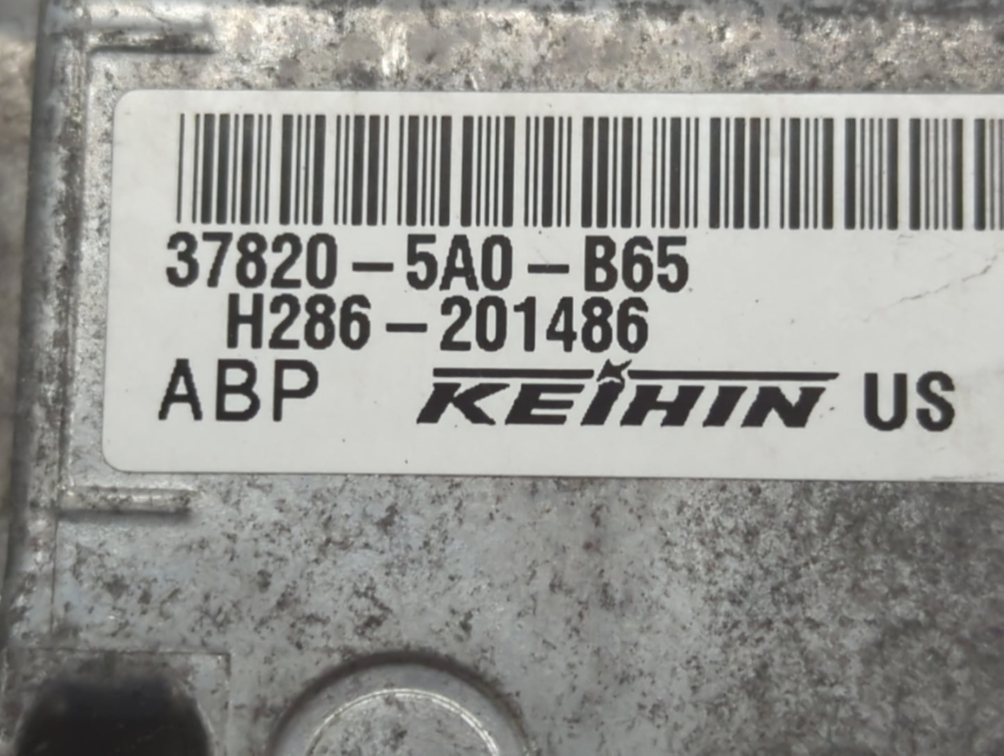 2017 Honda Accord PCM Engine Control Computer ECU ECM PCU OEM P/N:37820-5A0-B65 Fits OEM Used Auto Parts - Oemusedautoparts1