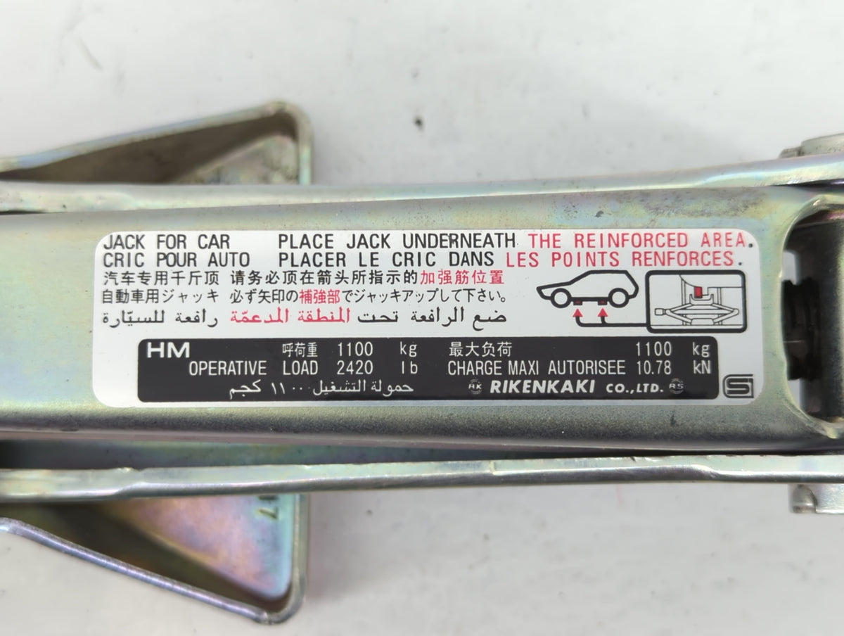 2017 Honda Accord Spare Scissor Car Jack 590302 - Oemusedautoparts1.com