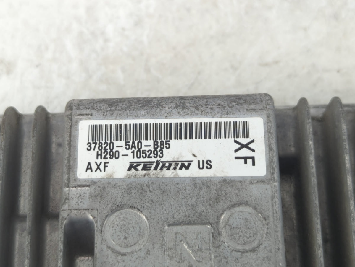 2016-2017 Honda Accord PCM Engine Control Computer ECU ECM PCU OEM P/N:37820-5A0-B35 Fits 2016 2017 OEM Used Auto Parts - Oe