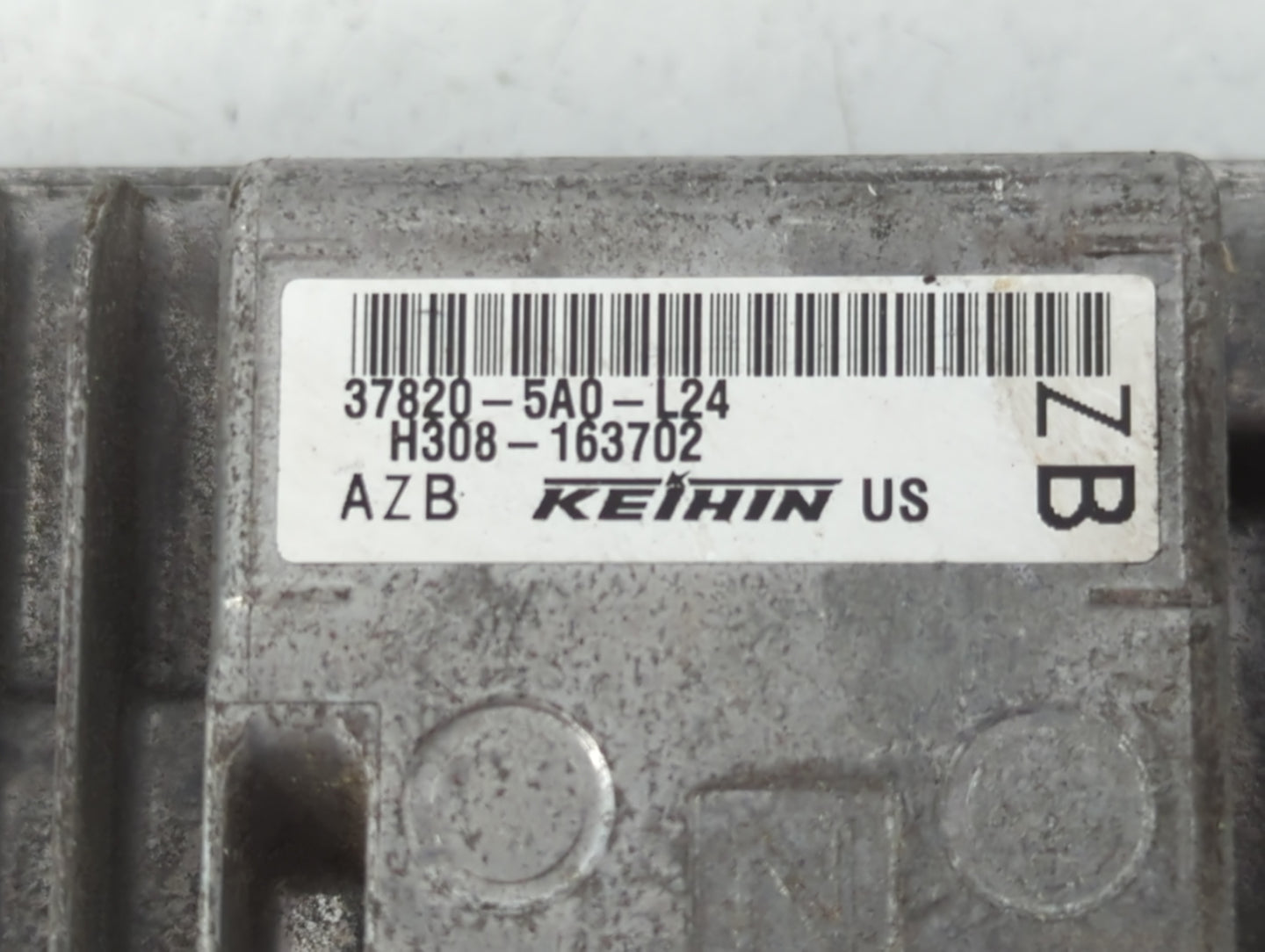 2016-2017 Honda Accord PCM Engine Control Computer ECU ECM PCU OEM P/N:37820-5A0-L24 Fits Fits 2016 2017 OEM Used Auto Parts
