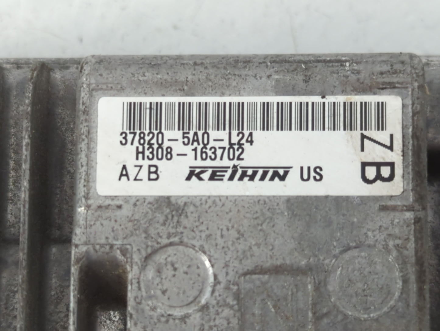 2016-2017 Honda Accord PCM Engine Control Computer ECU ECM PCU OEM P/N:37820-5A0-L24 Fits Fits 2016 2017 OEM Used Auto Parts