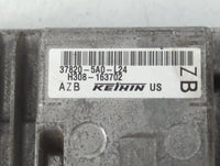 2016-2017 Honda Accord PCM Engine Control Computer ECU ECM PCU OEM P/N:37820-5A0-L24 Fits Fits 2016 2017 OEM Used Auto Parts