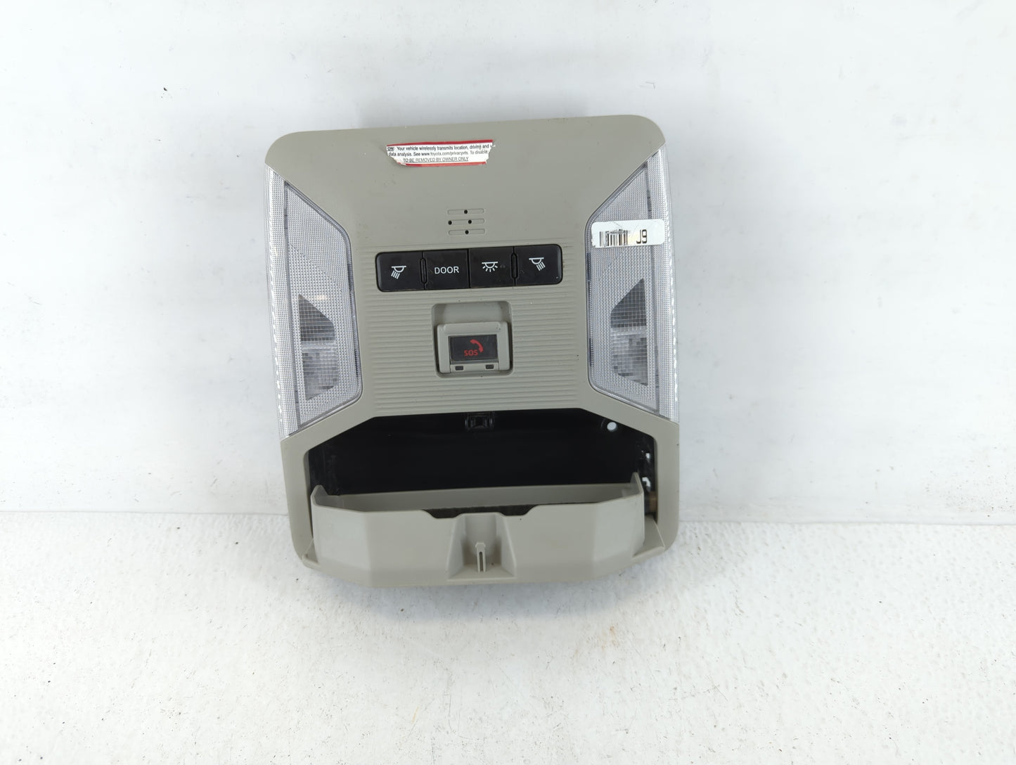 2017 Honda Accord Overhead Roof Console 707047 - Oemusedautoparts1.com