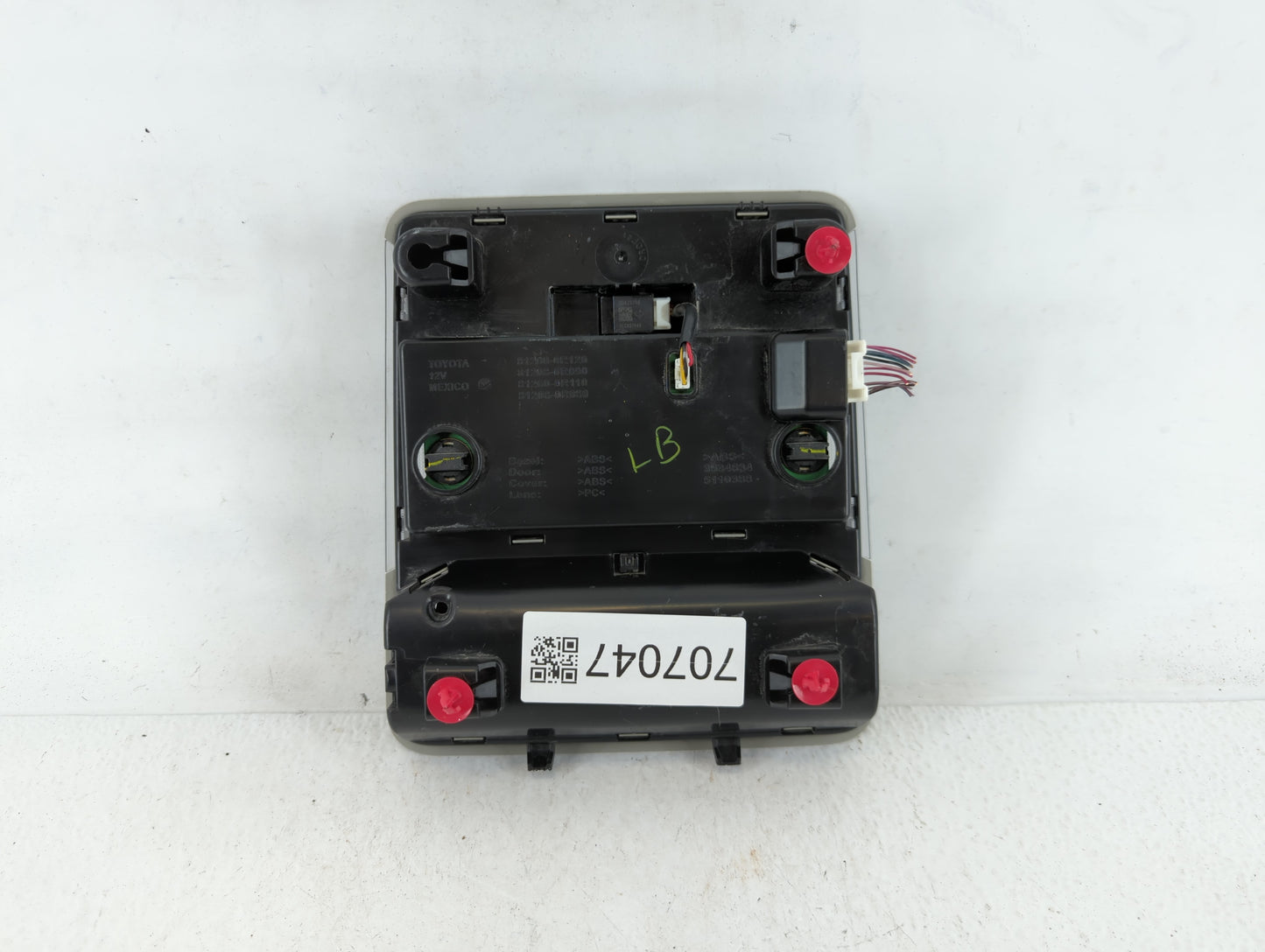 2017 Honda Accord Overhead Roof Console 707047 - Oemusedautoparts1.com