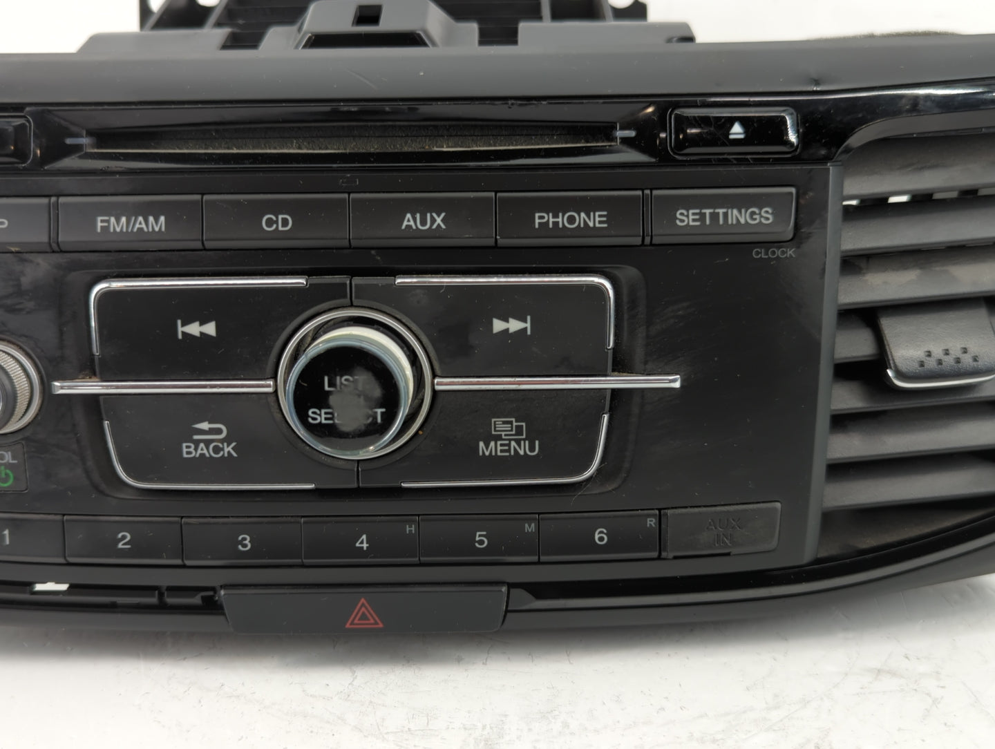 2017-2017 Honda Accord Am Fm Cd Player Radio Receiver - Oemusedautoparts1.com