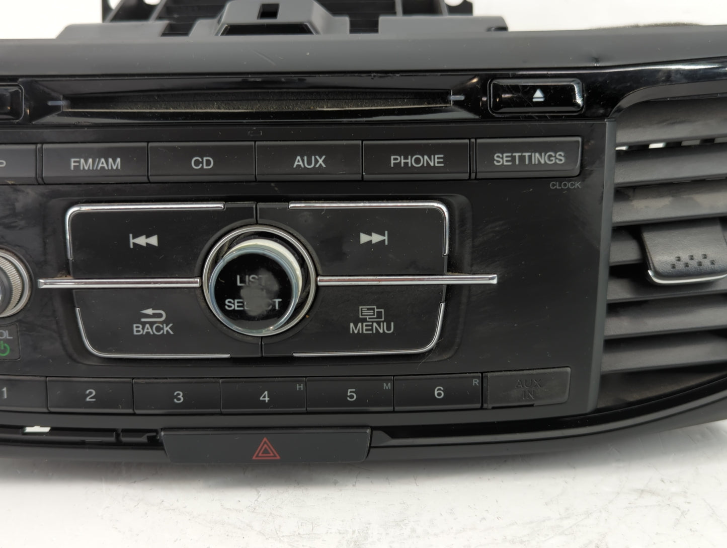 2017-2017 Honda Accord Am Fm Cd Player Radio Receiver - Oemusedautoparts1.com