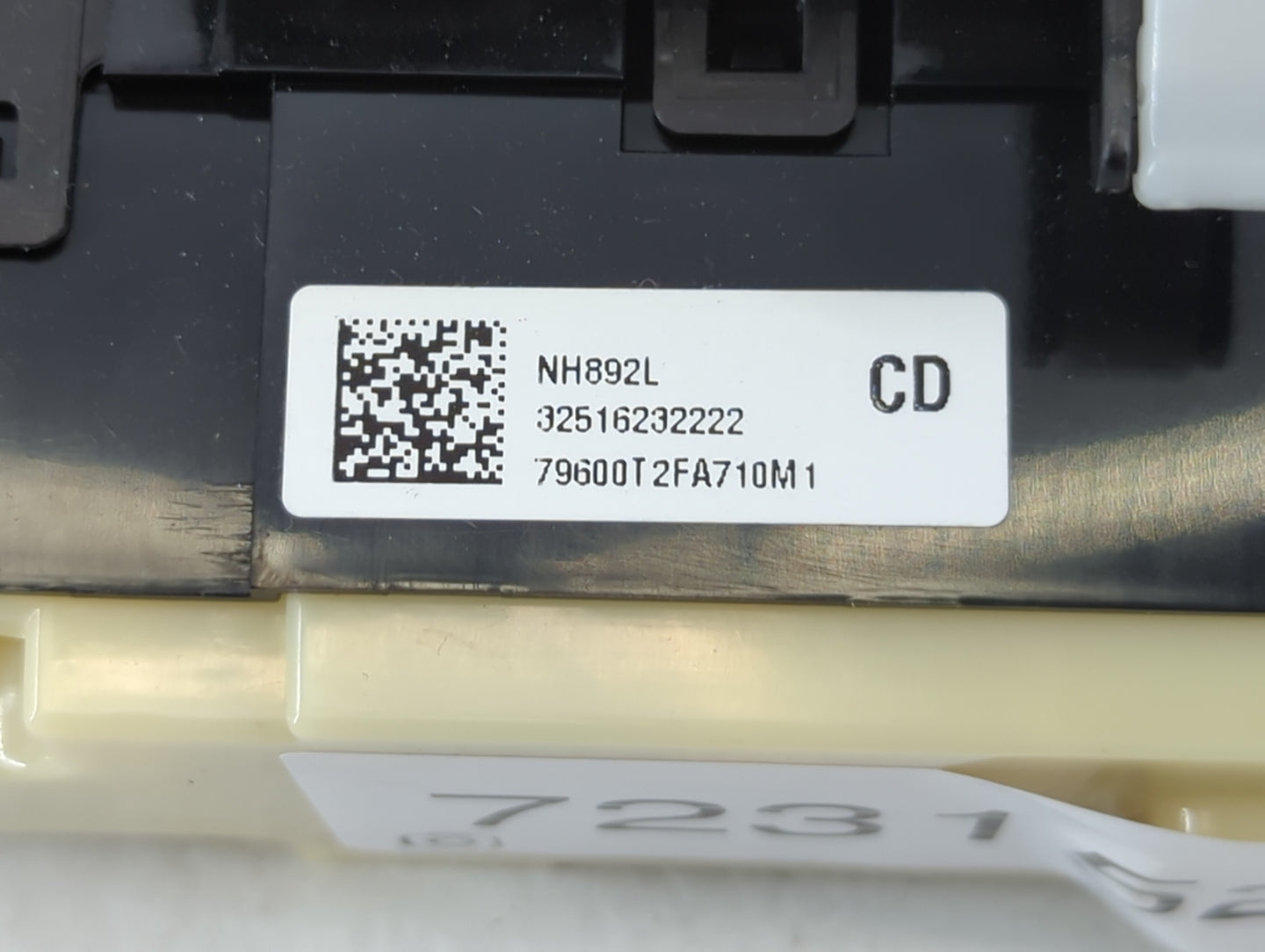 2016-2017 Honda Accord Climate Control Module Temperature AC/Heater Replacement P/N:32516232222 NH892L Fits Fits 2016 2017 O