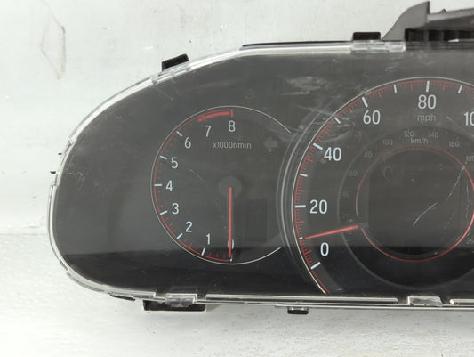 2017 Honda Accord Instrument Cluster Speedometer Gauges P/N:78100-T2F-A722-M1 Fits OEM Used Auto Parts