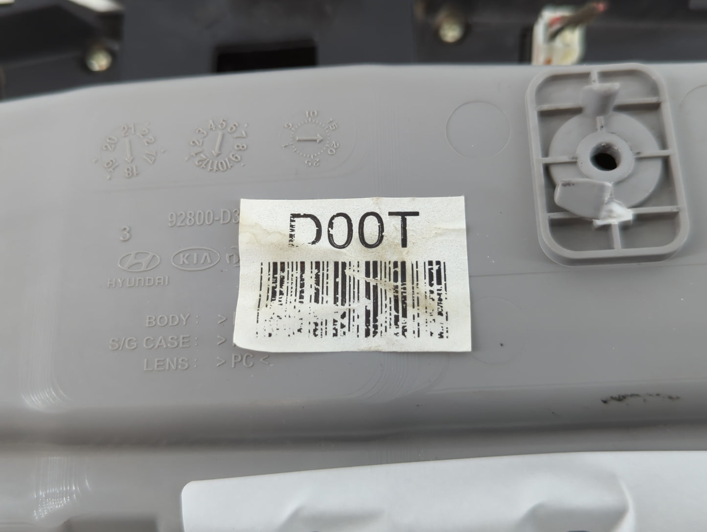 2017 Honda Accord Overhead Roof Console 738703 - Oemusedautoparts1.com