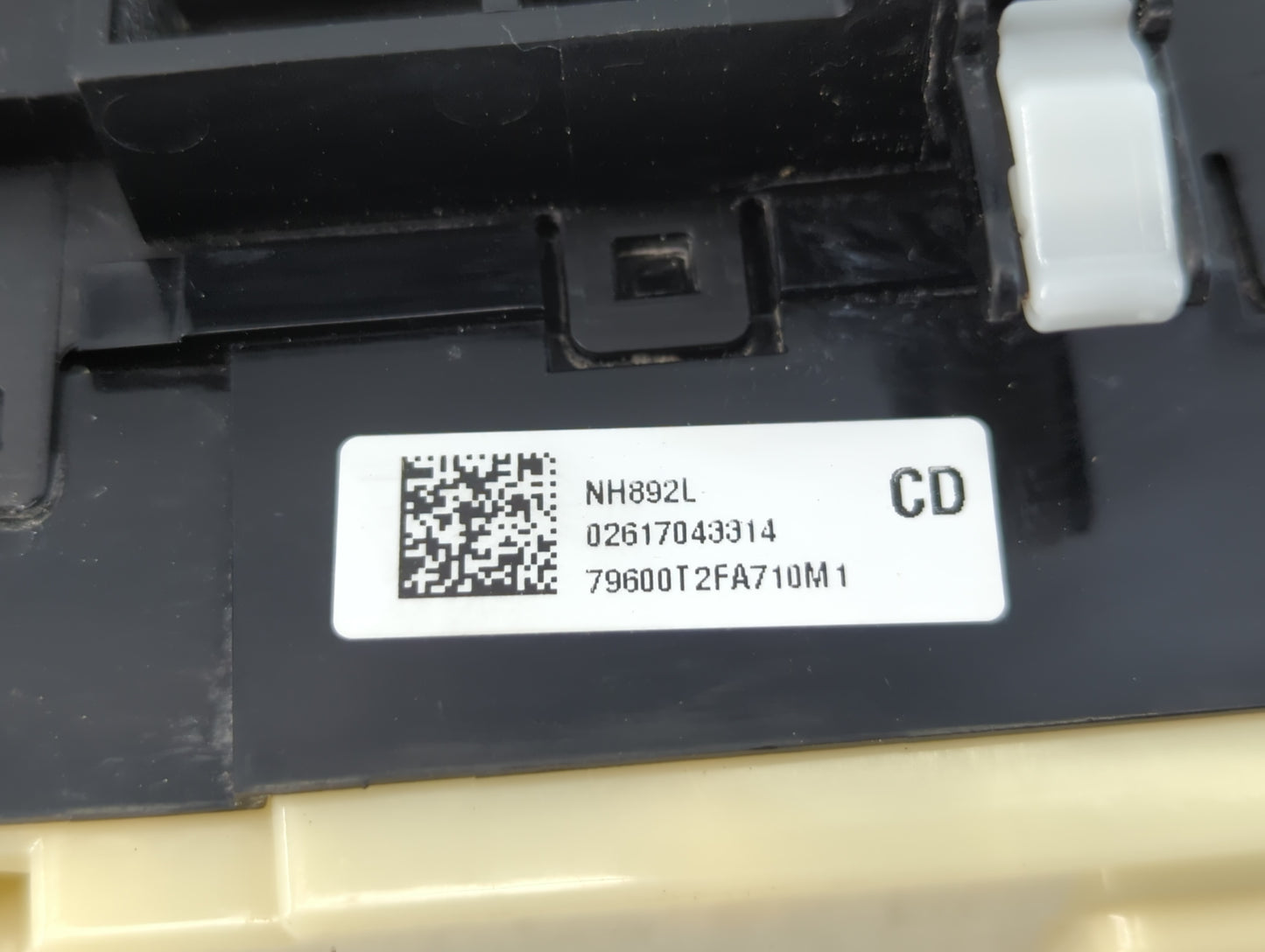 2017 Honda Accord Climate Control Module Temperature AC/Heater Replacement P/N:79600T2FA710M1 Fits OEM Used Auto Parts - Oem