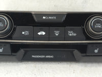 2016-2021 Honda Civic Climate Control Module Temperature AC/Heater Replacement P/N:79600TBAA611M1 Fits OEM Used Auto Parts -