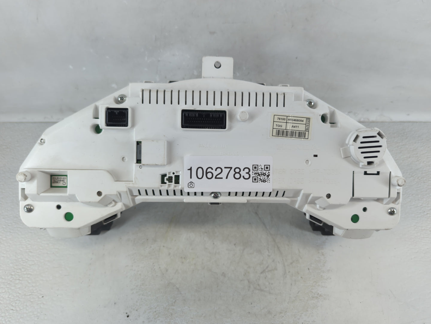 2017 Honda Civic Instrument Cluster Speedometer Gauges P/N:HR0468094 78100 Fits OEM Used Auto Parts - Oemusedautoparts1.com
