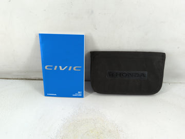 2017 Honda Civic Owners Manual Book Guide P/N:00X31-TGG-G002 OEM Used Auto Parts - Oemusedautoparts1.com
