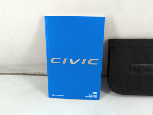 2017 Honda Civic Owners Manual Book Guide P/N:00X31-TGG-G002 OEM Used Auto Parts