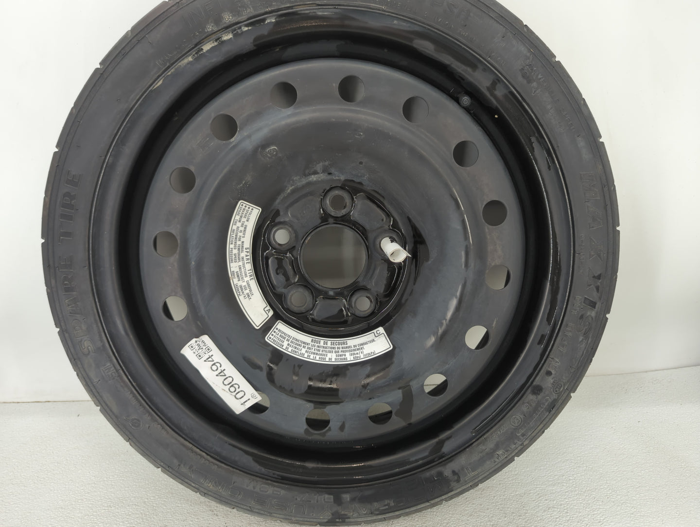 2017-2021 Honda Civic Spare Donut Tire Wheel Rim Oem - Oemusedautoparts1.com