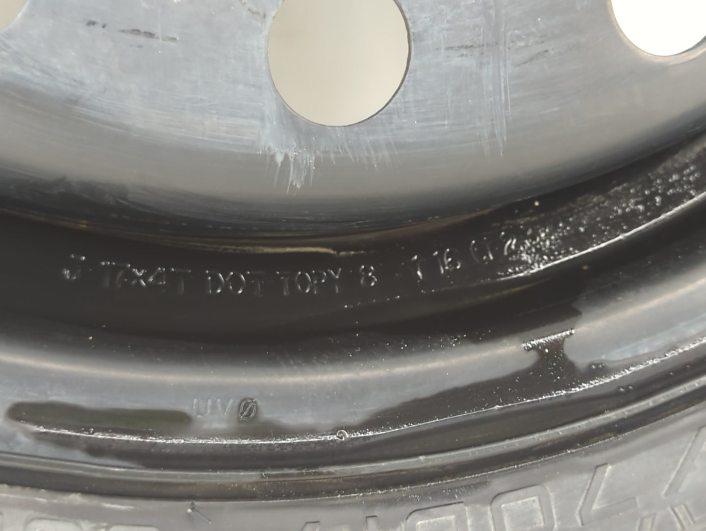 2017-2021 Honda Civic Spare Donut Tire Wheel Rim Oem - Oemusedautoparts1.com