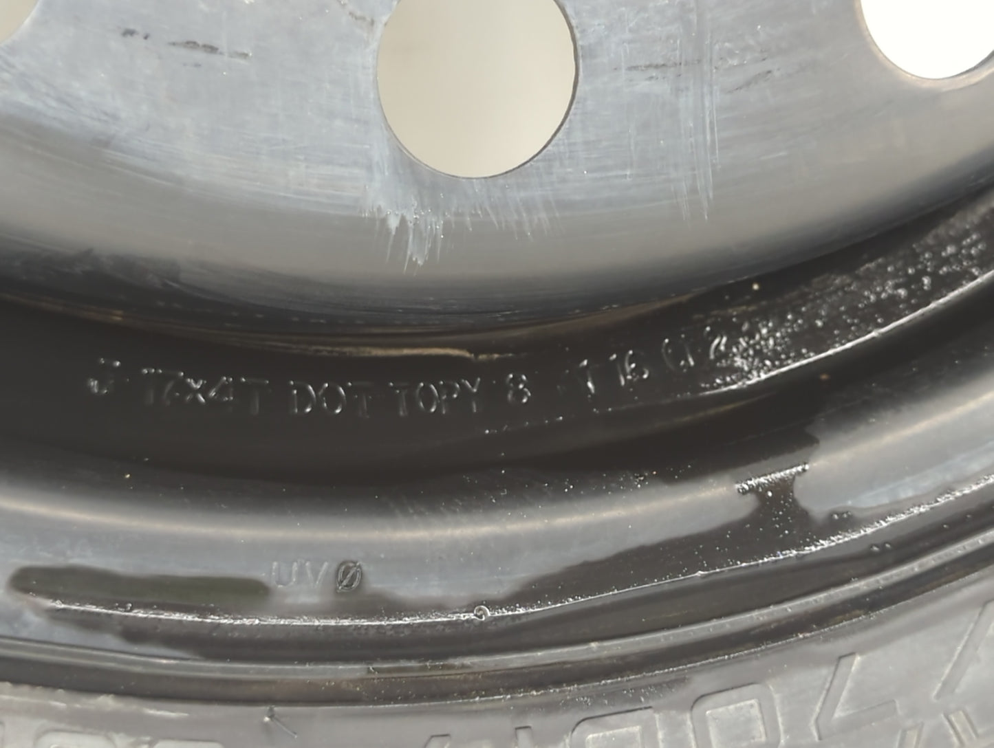 2017-2021 Honda Civic Spare Donut Tire Wheel Rim Oem - Oemusedautoparts1.com