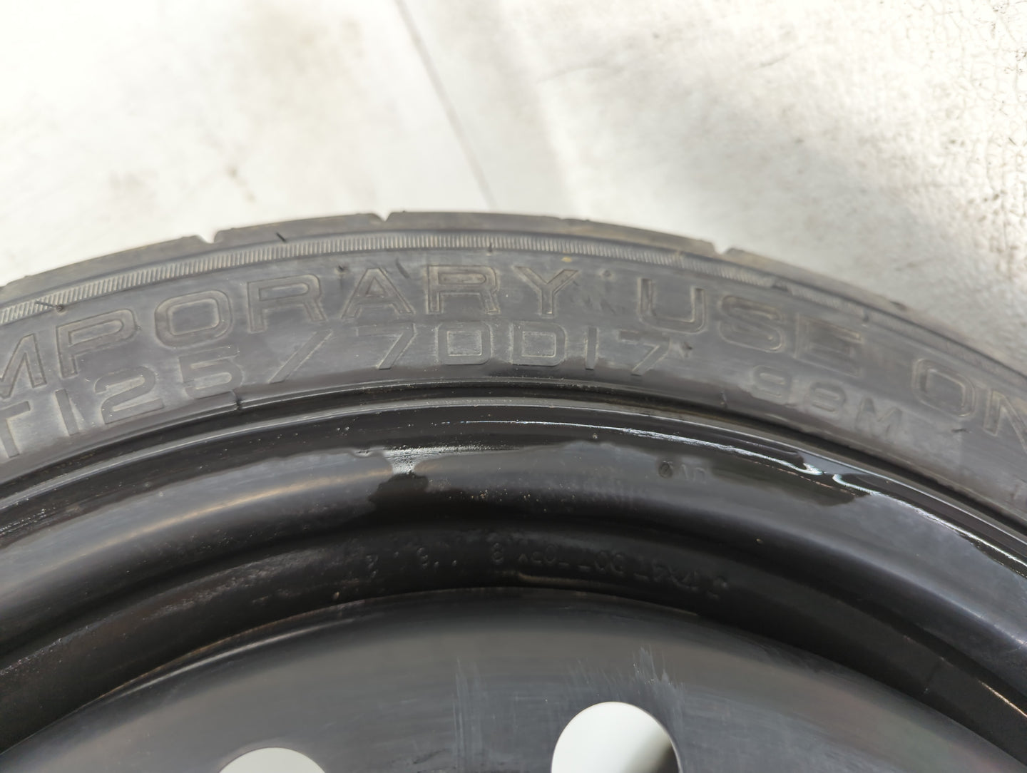 2017-2021 Honda Civic Spare Donut Tire Wheel Rim Oem - Oemusedautoparts1.com