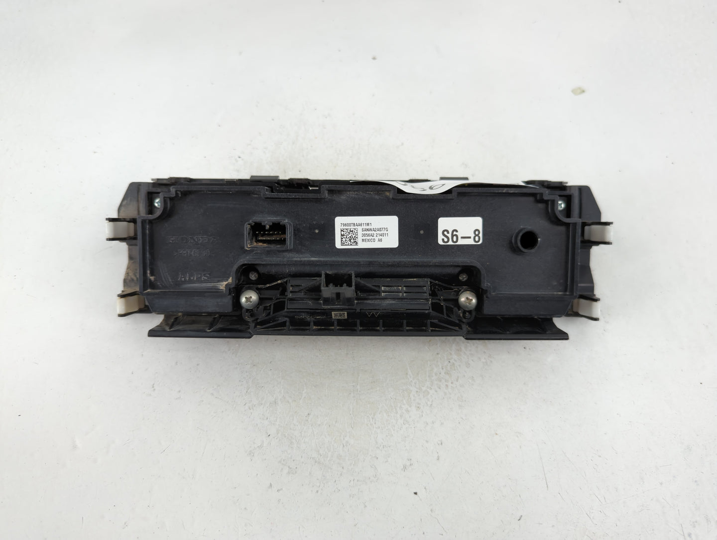 2016-2018 Honda Civic Climate Control Module Temperature AC/Heater Replacement P/N:79600TBAA611M1 Fits Fits 2016 2017 2018 O