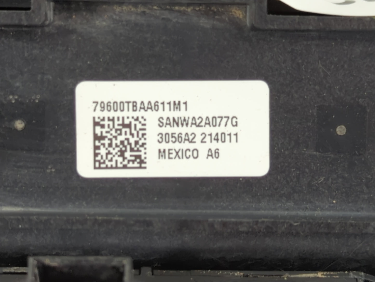 2016-2018 Honda Civic Climate Control Module Temperature AC/Heater Replacement P/N:79600TBAA611M1 Fits Fits 2016 2017 2018 O