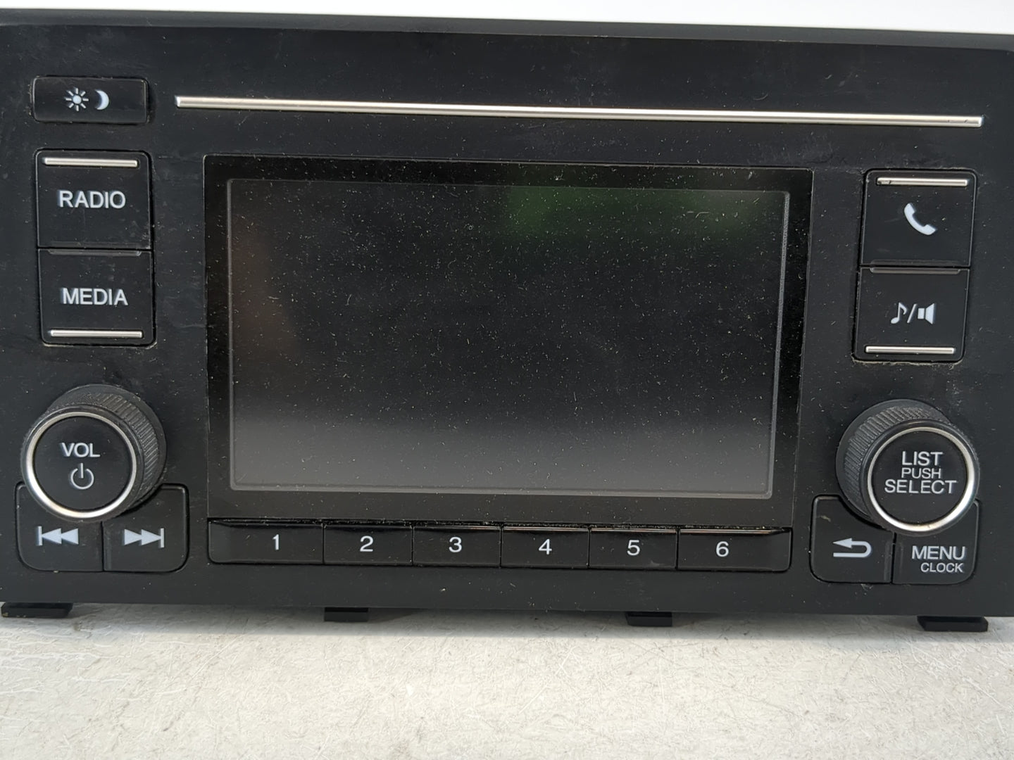 2016-2017 Honda Civic Radio AM FM Cd Player Receiver Replacement P/N:39100-TBA-A11 Fits Fits 2016 2017 OEM Used Auto Parts -