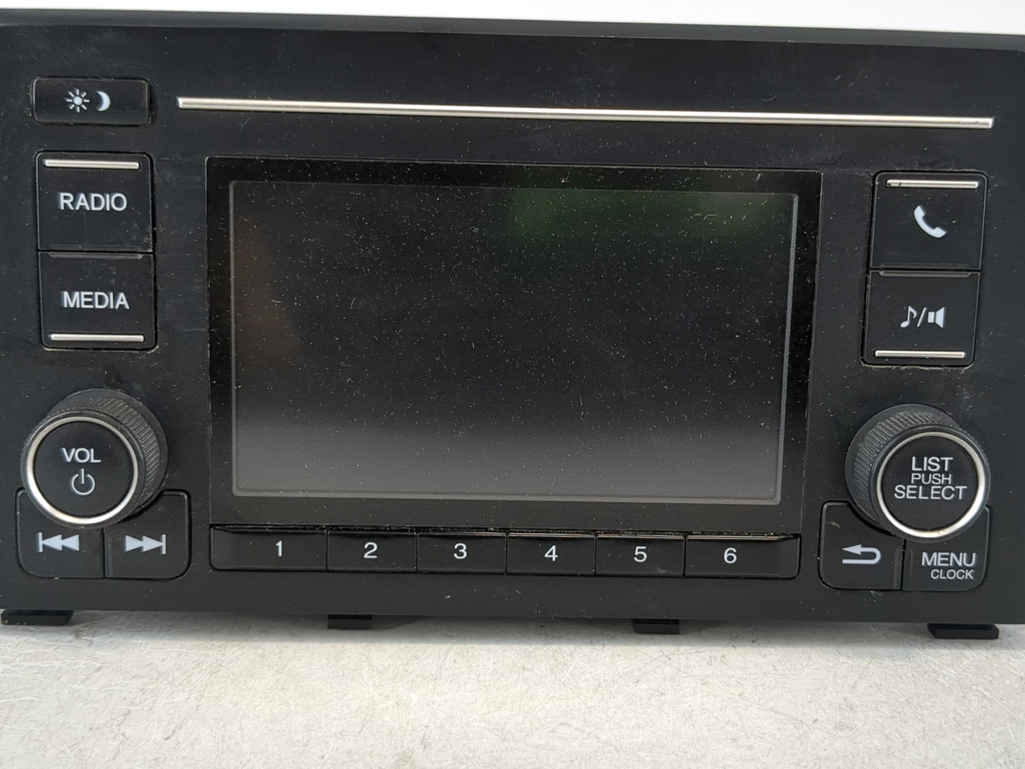 2016-2017 Honda Civic Radio AM FM Cd Player Receiver Replacement P/N:39100-TBA-A11 Fits Fits 2016 2017 OEM Used Auto Parts -