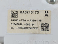 2016-2018 Honda Civic Instrument Cluster Speedometer Gauges P/N:78100-TBA-A320-M1 Fits Fits 2016 2017 2018 OEM Used Auto Par