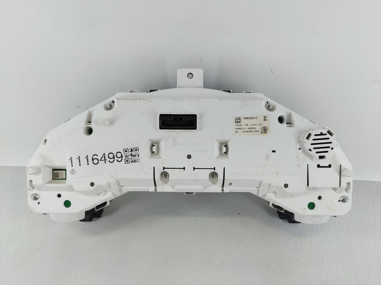 2016-2018 Honda Civic Instrument Cluster Speedometer Gauges P/N:78100-TBA-A120-M1 Fits Fits 2016 2017 2018 OEM Used Auto Par