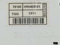 2016-2018 Honda Civic Instrument Cluster Speedometer Gauges P/N:78100HR0468091 Fits Fits 2016 2017 2018 OEM Used Auto Parts 
