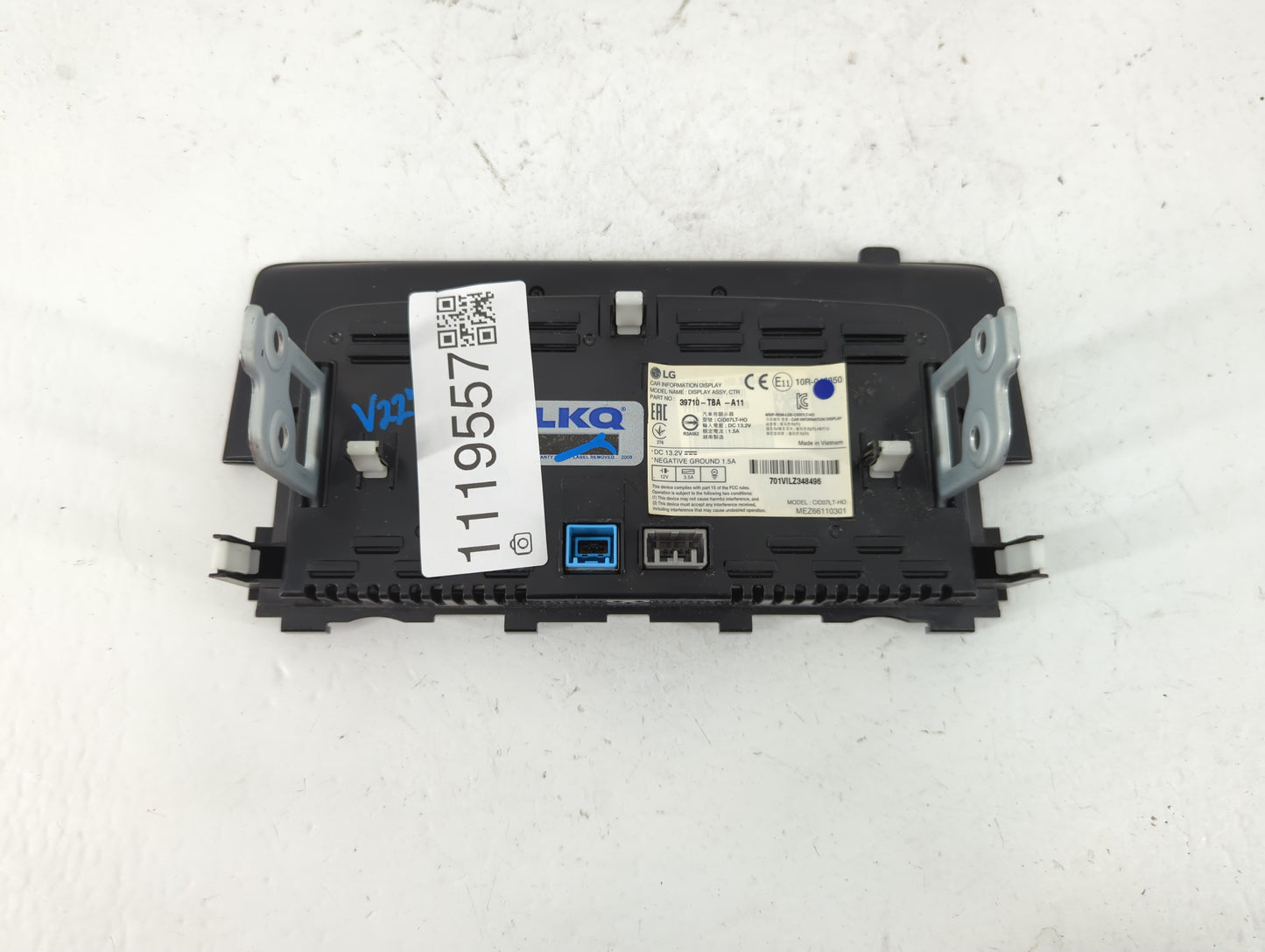 2016-2018 Honda Civic Information Display Screen - Oemusedautoparts1.com
