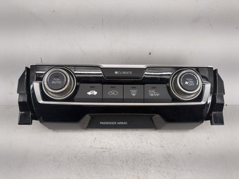 compare product 2016-2021 Honda Civic Climate Control Module Temperature AC/Heater Replacement P/N:79600TBAA311M1 Fits OEM Used Auto Parts
