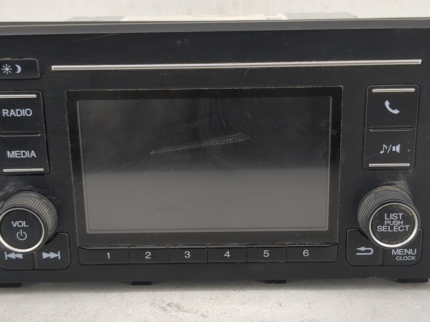 2016-2017 Honda Civic Radio AM FM Cd Player Receiver Replacement Fits Fits 2016 2017 OEM Used Auto Parts - Oemusedautoparts1