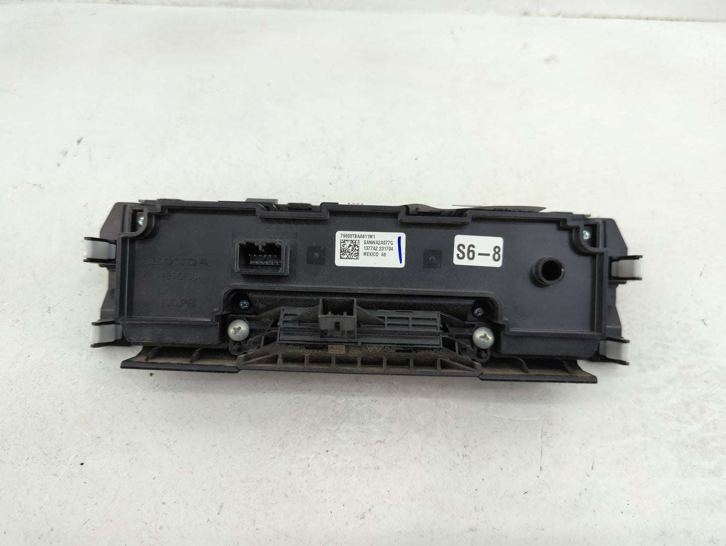 2016-2018 Honda Civic Climate Control Module Temperature AC/Heater Replacement P/N:79600TBAA611M1 Fits Fits 2016 2017 2018 O