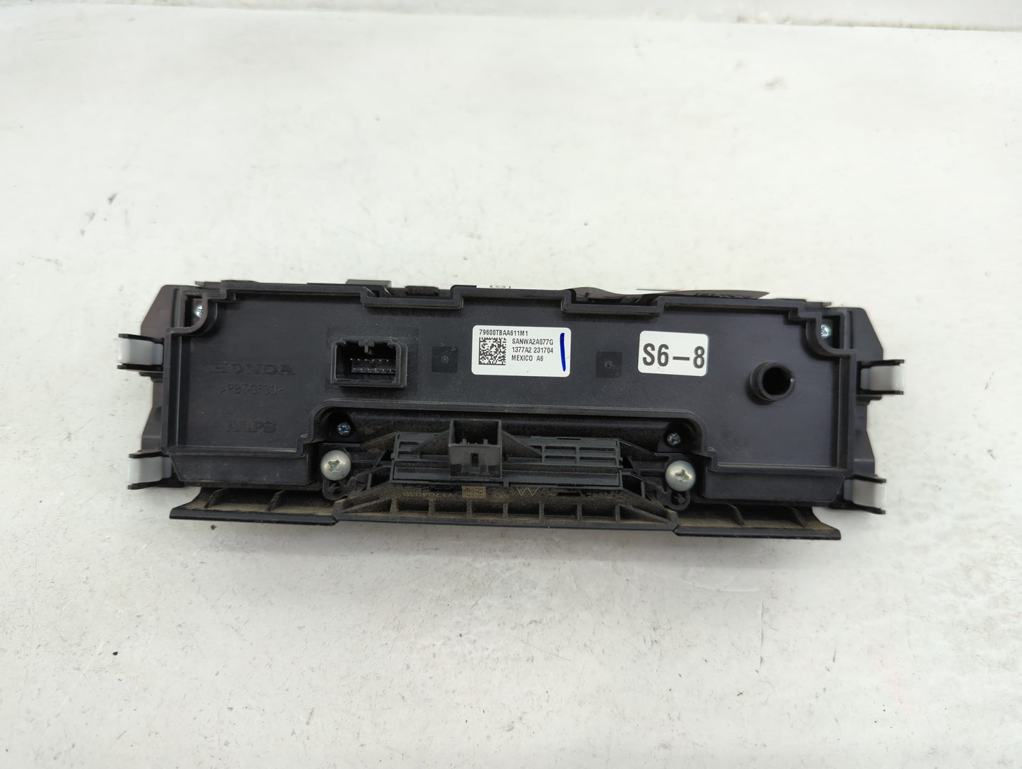 2016-2018 Honda Civic Climate Control Module Temperature AC/Heater Replacement P/N:79600TBAA611M1 Fits Fits 2016 2017 2018 O