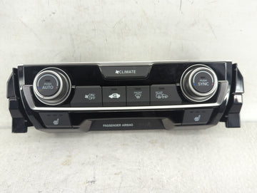 2016-2018 Honda Civic Climate Control Module Temperature AC/Heater Replacement P/N:79600TBAA611M1 Fits Fits 2016 2017 2018 O