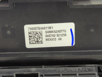 2016-2018 Honda Civic Climate Control Module Temperature AC/Heater Replacement P/N:79600TBAA611M1 Fits Fits 2016 2017 2018 O