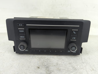 compare product 2016-2017 Honda Civic Radio AM FM Cd Player Receiver Replacement P/N:39100-TBA-A11 Fits Fits 2016 2017 OEM Used Auto Parts