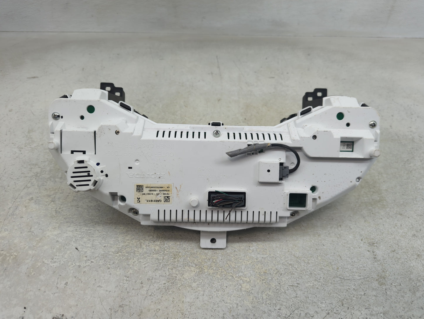 2017-2019 Honda Civic Instrument Cluster Speedometer Gauges P/N:78100TBCA120M1 Fits Fits 2017 2018 2019 OEM Used Auto Parts 