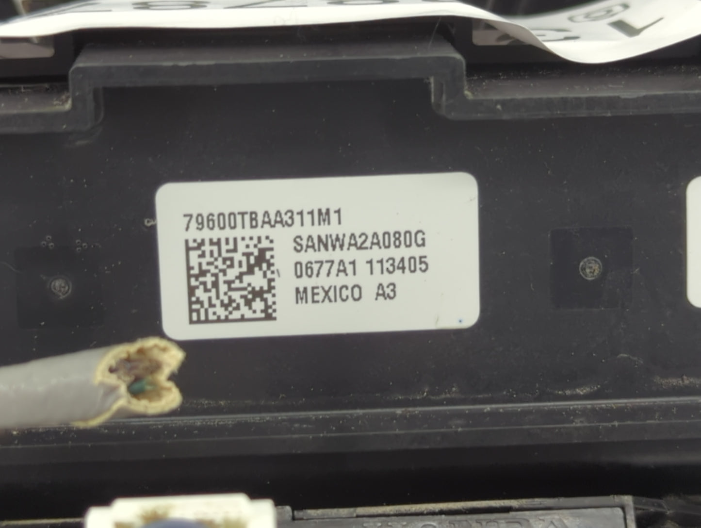 2016-2021 Honda Civic Climate Control Module Temperature AC/Heater Replacement P/N:79600TBAA311M1 Fits OEM Used Auto Parts -