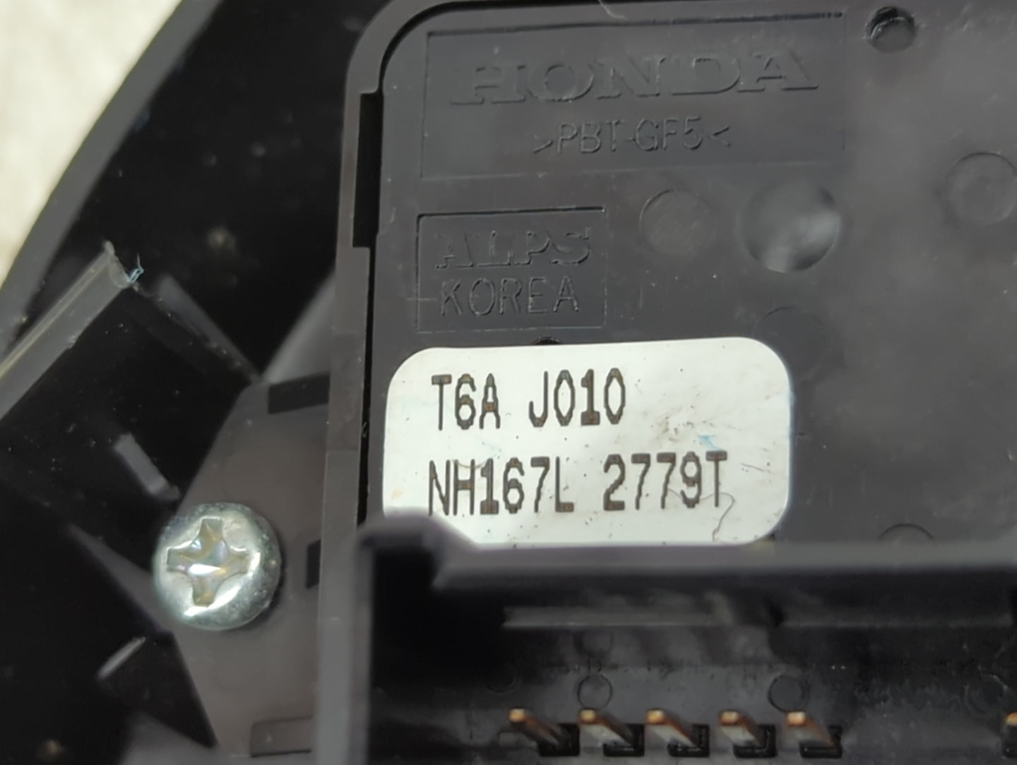 2016-2021 Honda Civic Master Power Window Switch Replacement Driver Side Left Fits Fits 2016 2017 2018 2019 2020 2021 OEM Us