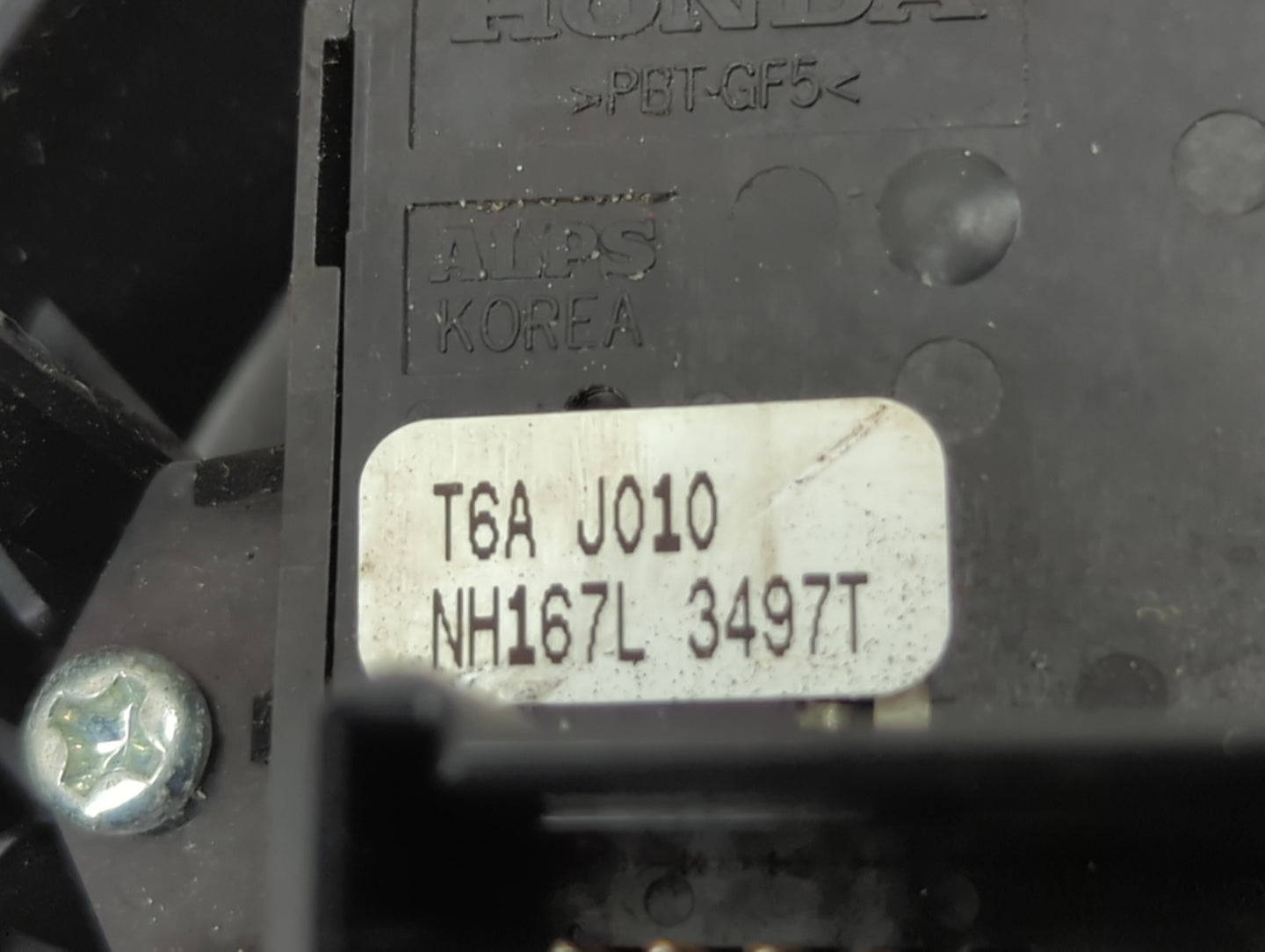 2017-2021 Honda Civic Master Power Window Switch Replacement Driver Side Left P/N:35750-TBA-A42 Fits Fits 2017 2018 2019 202