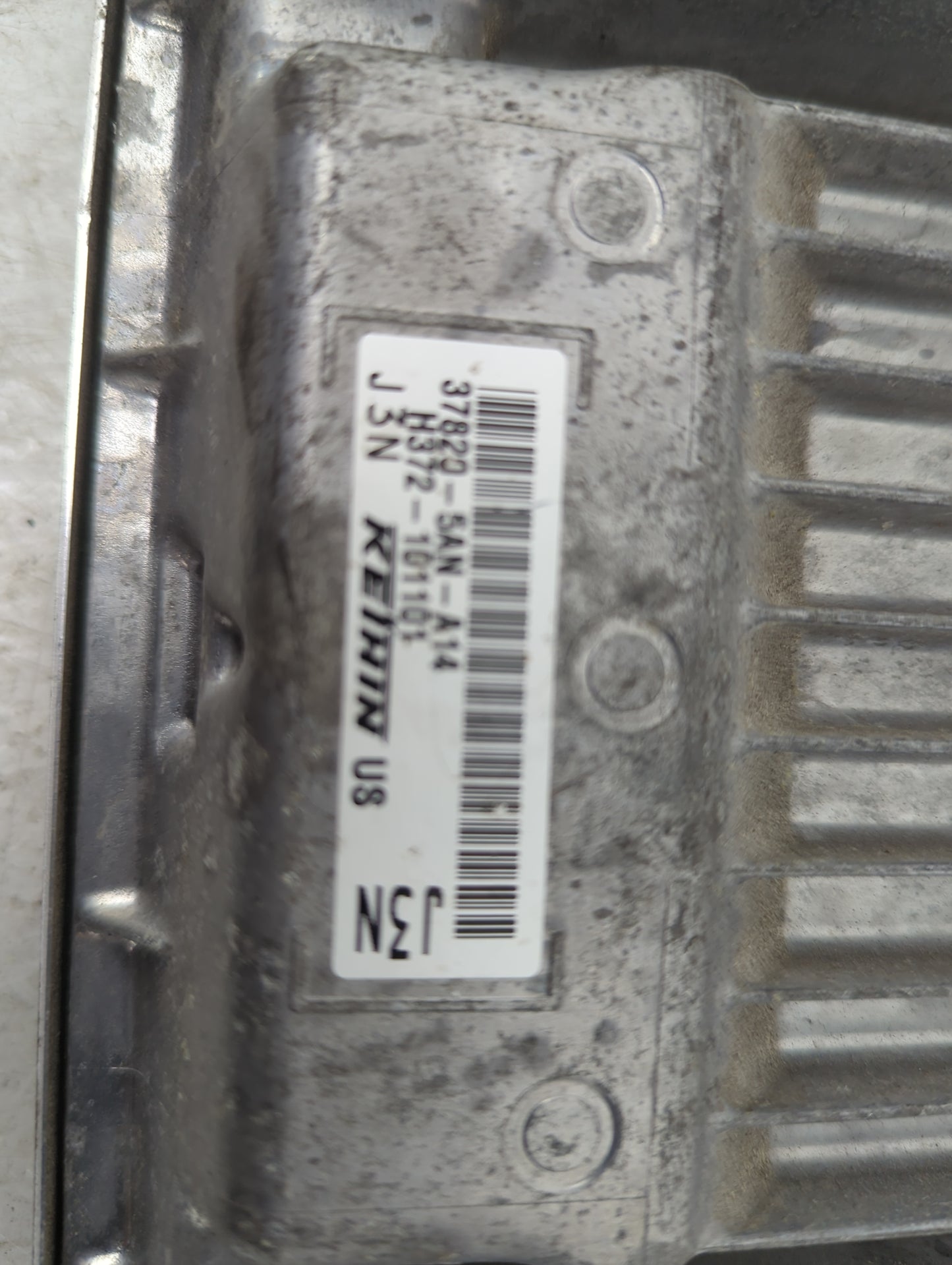 2018 Honda Civic PCM Engine Control Computer ECU ECM PCU OEM P/N:37820-5AN-A14 Fits OEM Used Auto Parts - Oemusedautoparts1.