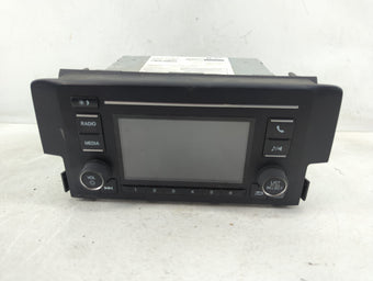 compare product 2017 Honda Civic Radio AM FM Cd Player Receiver Replacement P/N:39100-TBA-A11 CV-VH55E0GX Fits OEM Used Auto Parts
