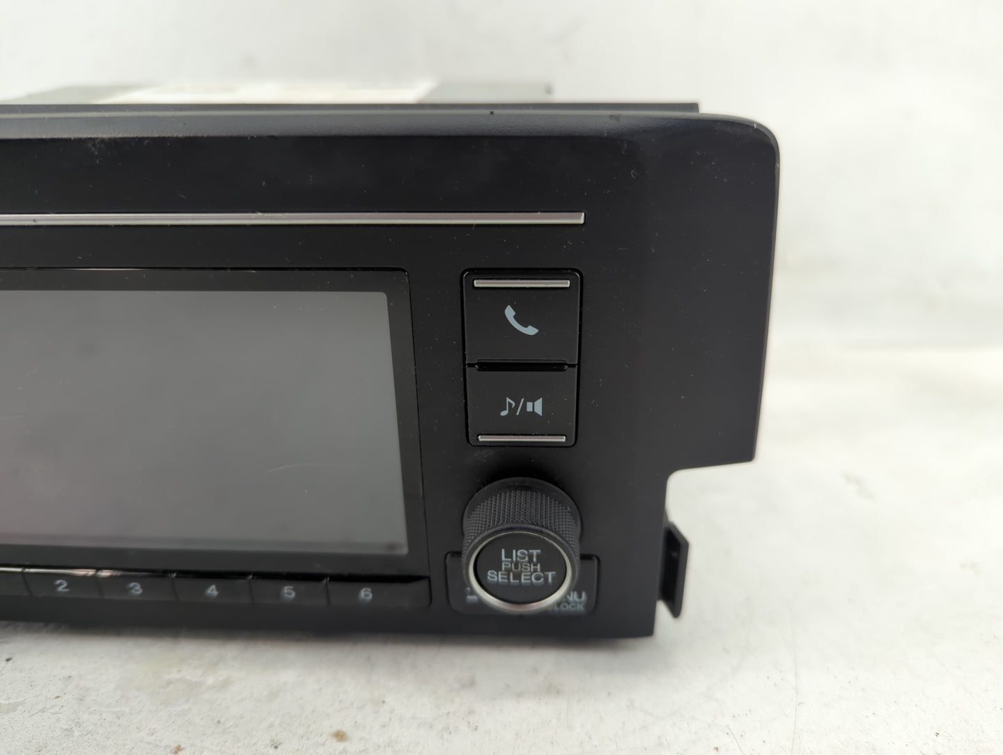 2017 Honda Civic Radio AM FM Cd Player Receiver Replacement P/N:39100-TBA-A11 CV-VH55E0GX Fits OEM Used Auto Parts - Oemused