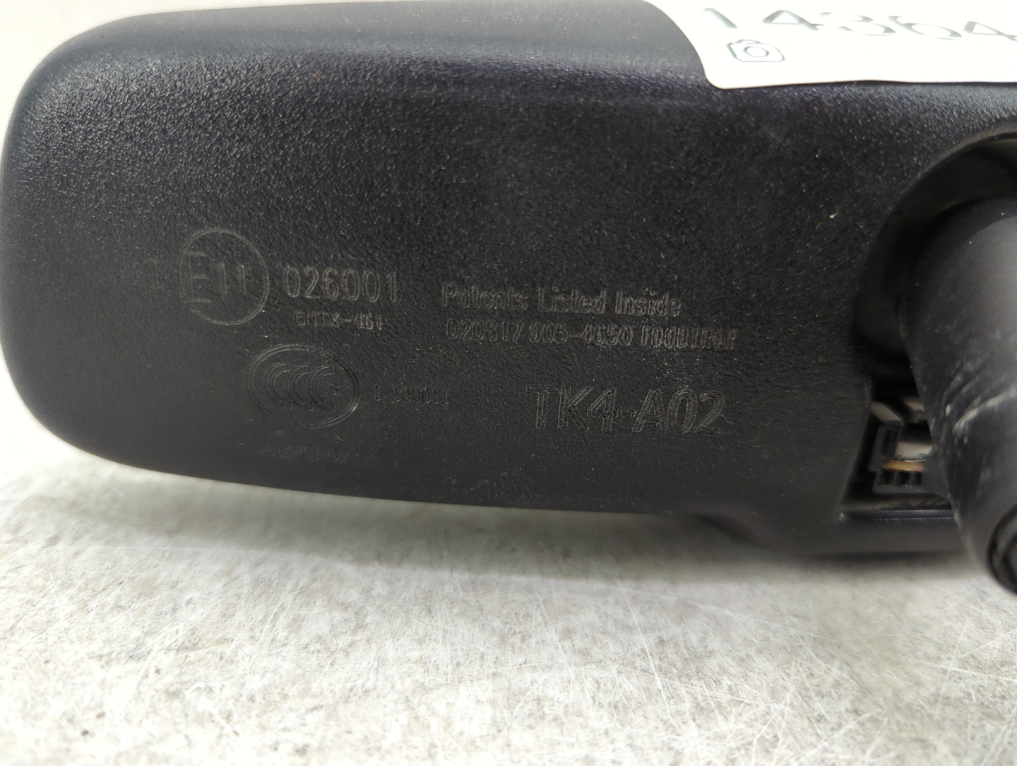 2016-2021 Honda Civic Interior Rear View Mirror Replacement OEM P/N:026001 GNTX-461 Fits OEM Used Auto Parts - Oemusedautopa
