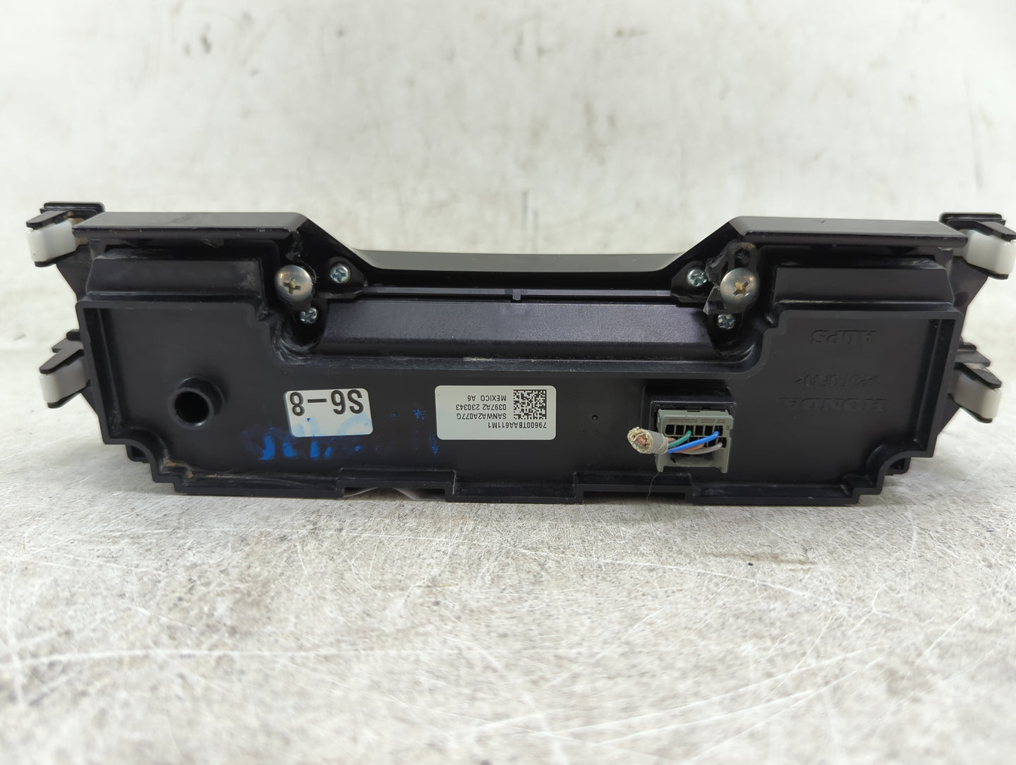 2016-2018 Honda Civic Climate Control Module Temperature AC/Heater Replacement P/N:79600TBAA611M1 SANWA2A077G Fits OEM Used 